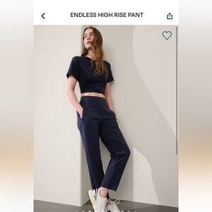 Athleta Endless High Rise Pant navy size 10